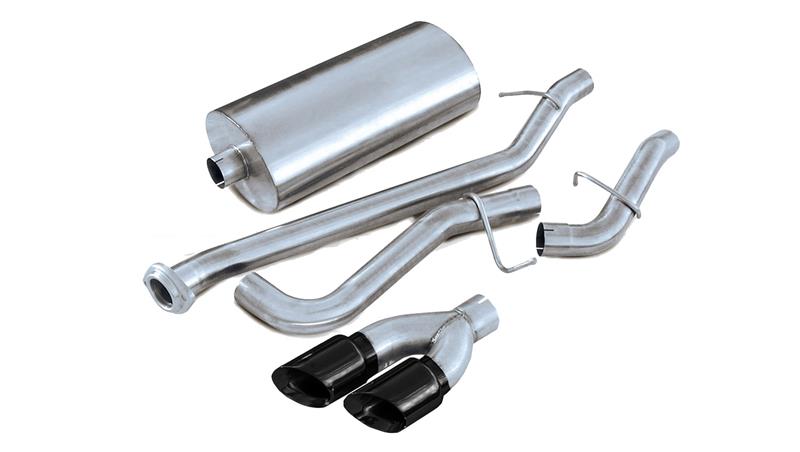 Chevrolet Avalanche Performance Exhaust - CORSA Performance - Cat-Back Sport - Black - `02-`06